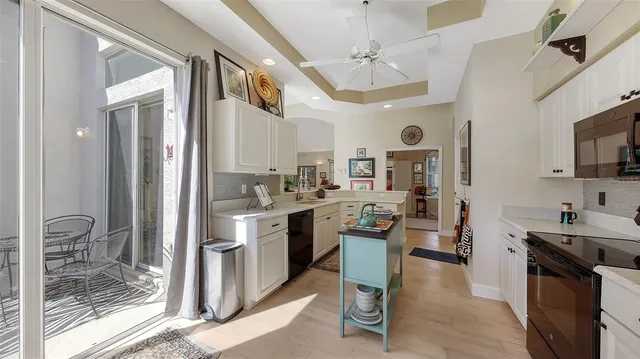 a very nice looking room with a large window