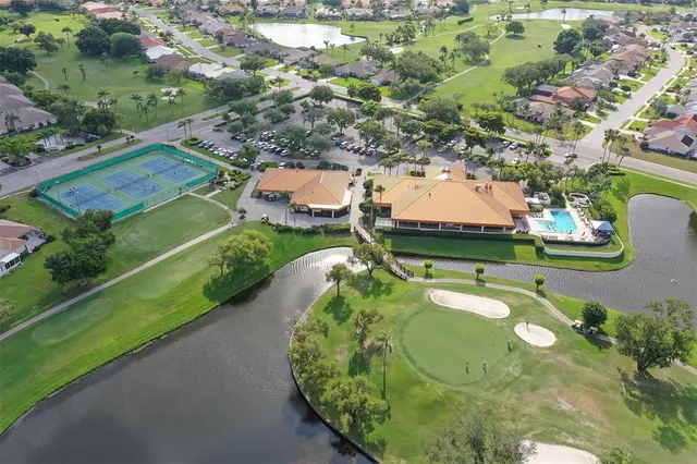 a view of an outdoor space and a yard