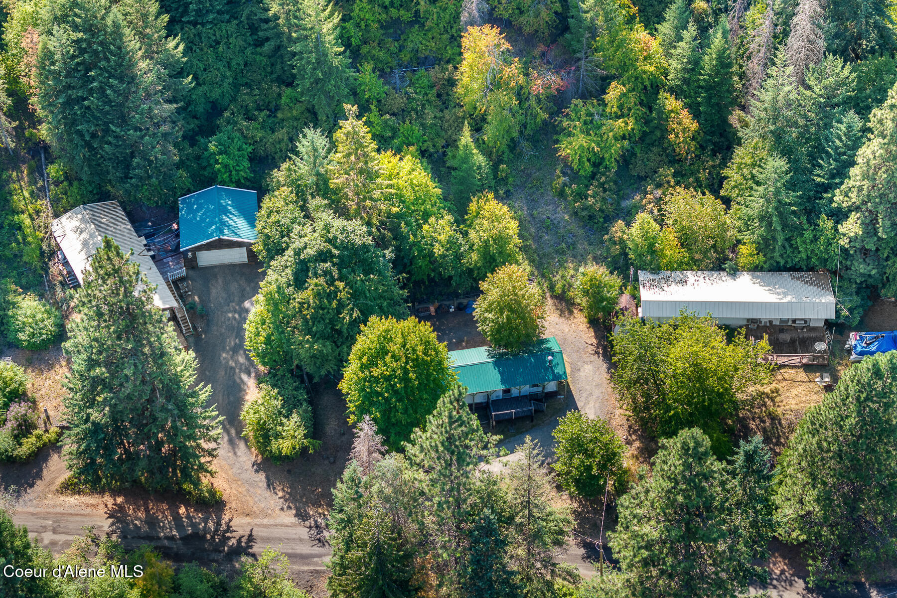 20791 South Cave Bay Road Worley, ID 83876 - Photo 15 of 23 Aerial View