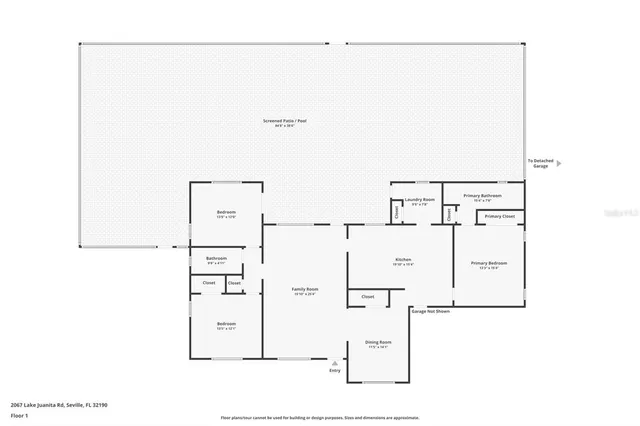 $750,000 | 2067 Lake Juanita Road, Seville, FL 32190