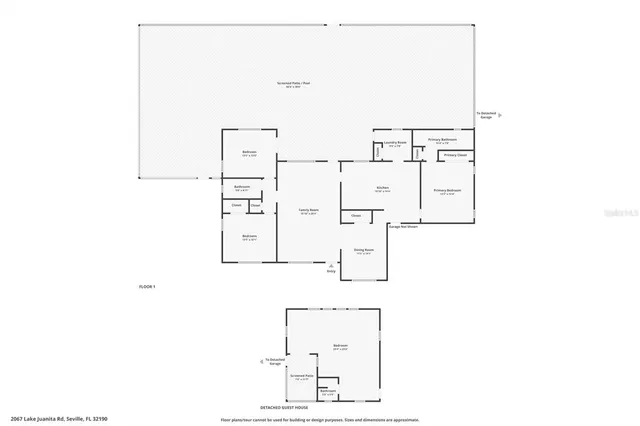 $750,000 | 2067 Lake Juanita Road, Seville, FL 32190