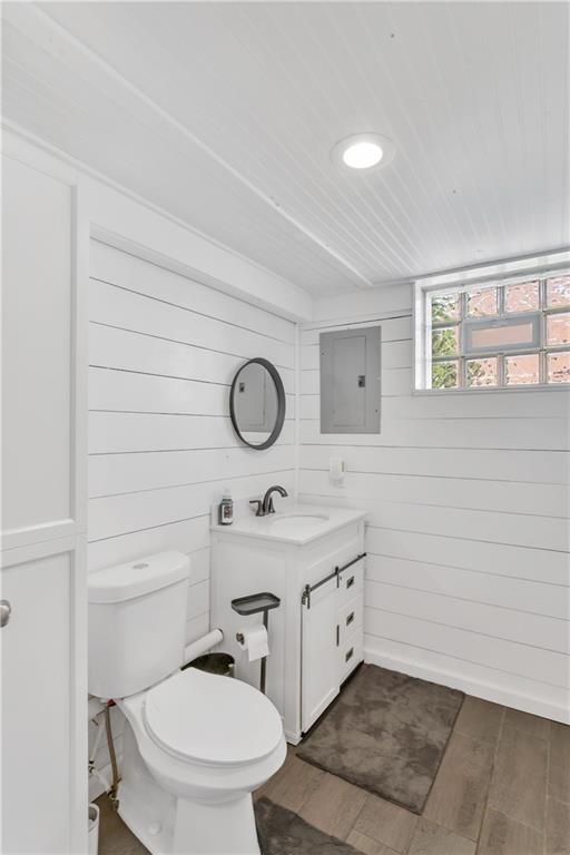 212 Seanor Road Irwin, PA 15642 - Photo 27 of 33 Large, Updated Half Bath on Lower Level with Newer Glass Block Window and Space to add a Shower.