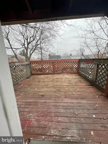 a view of wooden floor