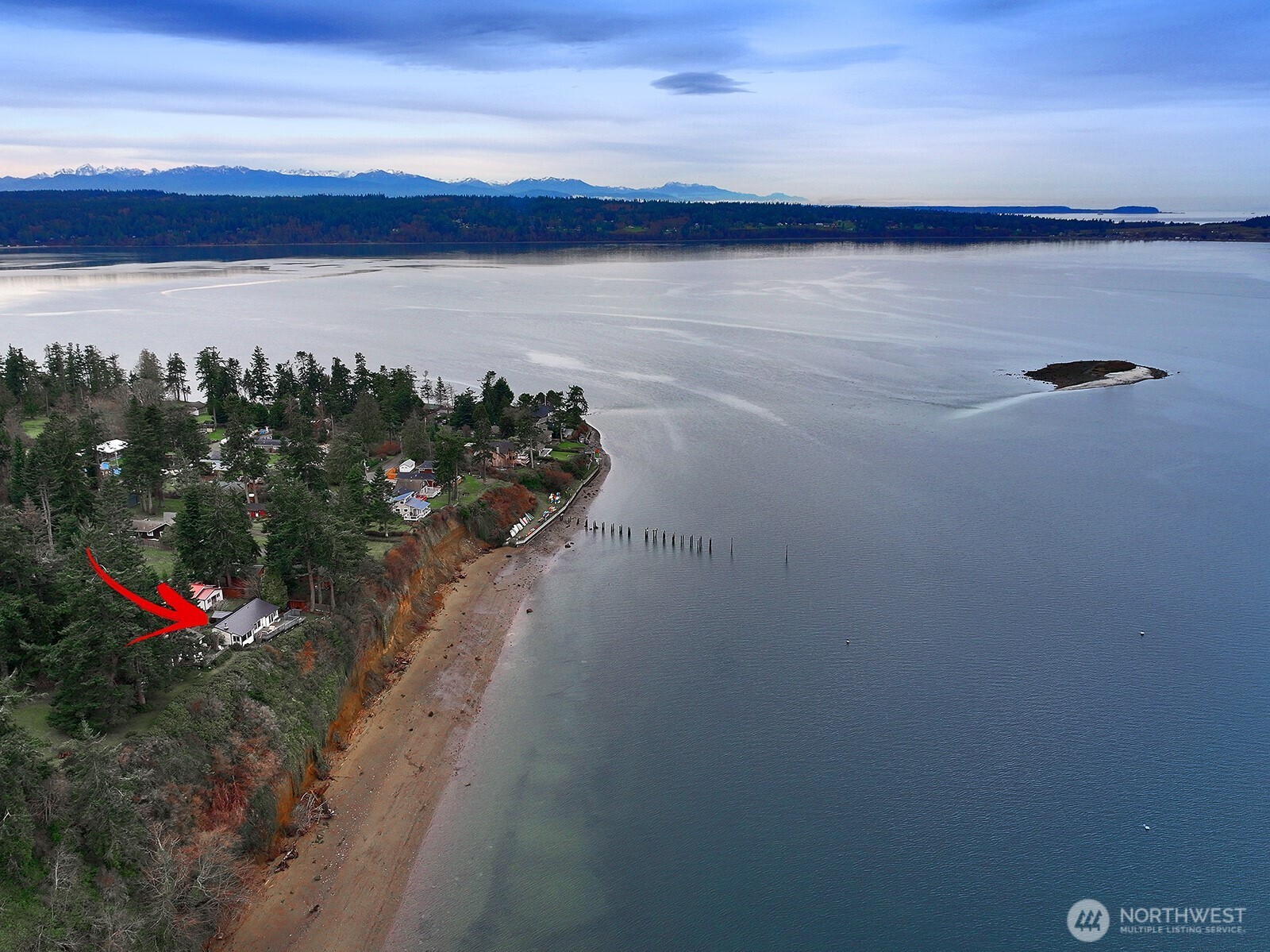 2999 Saratoga Road Langley, WA 98260 - Photo 25 of 40 a view of a lake with outdoor space