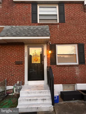 a front view of a house with a