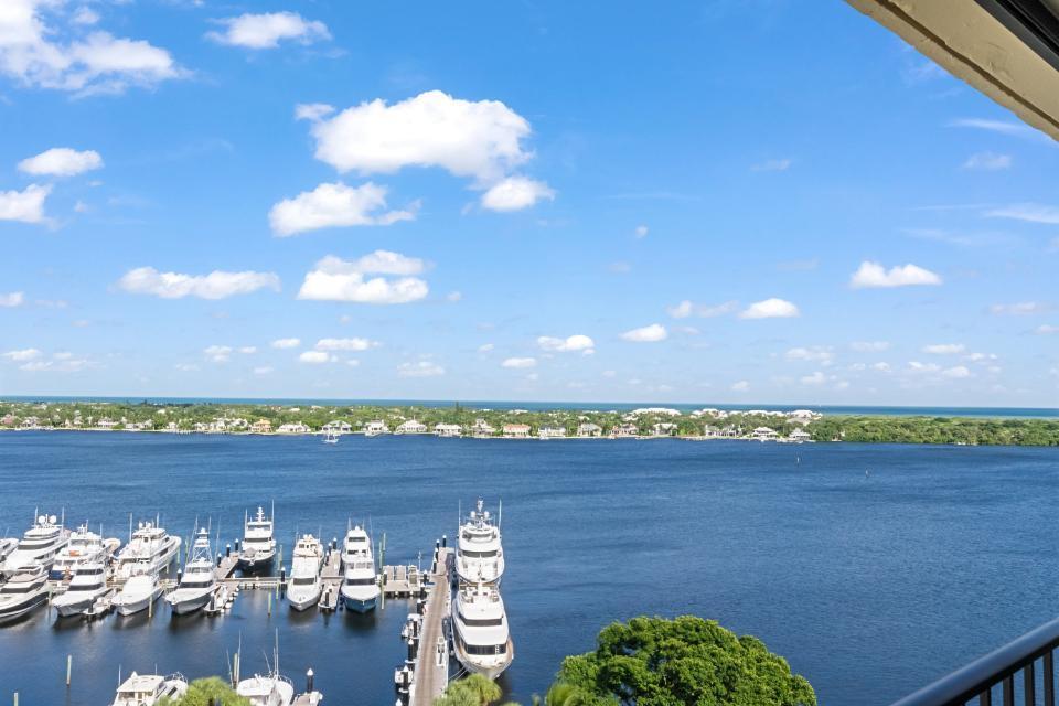 136 Lakeshore Drive, Unit PH10 North Palm Beach, FL 33408 - Photo 12 of 38 a view of a lake with outdoor space