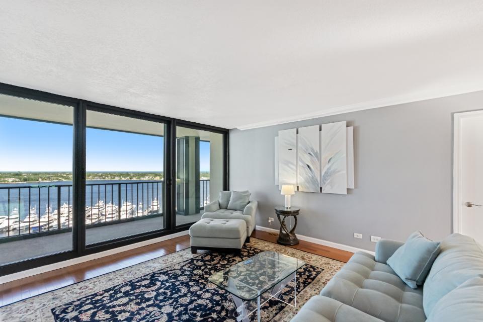 136 Lakeshore Drive, Unit PH10 North Palm Beach, FL 33408 - Photo 10 of 38 a living room with furniture and a window
