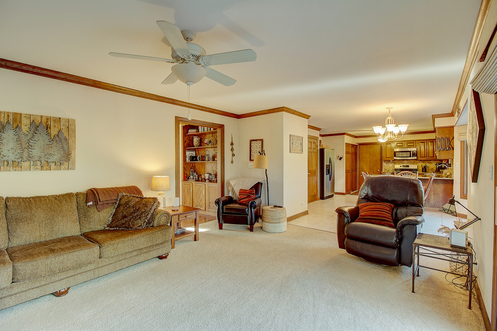 35W522 Miller Road Algonquin, IL 60102 - Photo 17 of 63 a living room with furniture and a couch