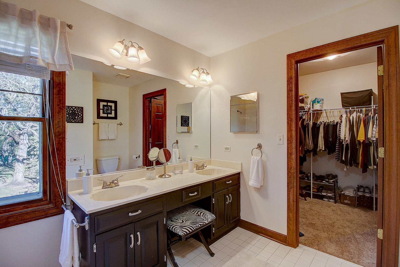 35W522 Miller Road Algonquin, IL 60102 - Photo 24 of 63 a bathroom with a sink double vanity