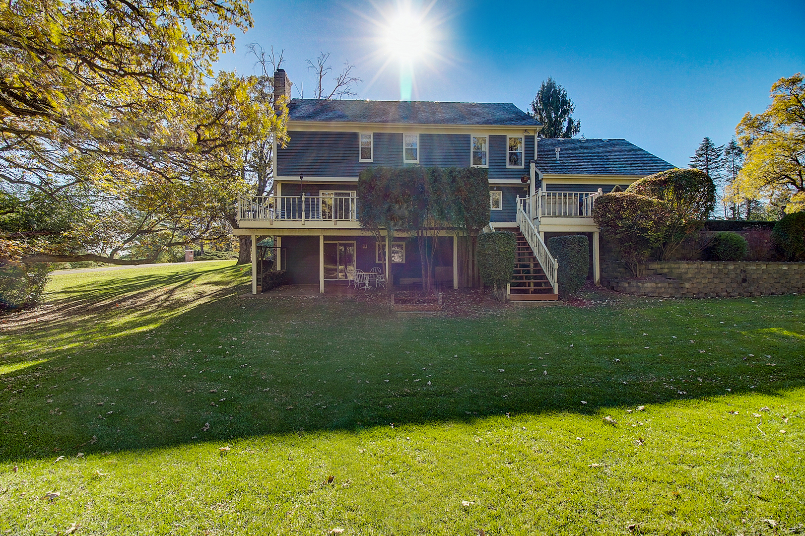 35W522 Miller Road Algonquin, IL 60102 - Photo 45 of 63 a view of a house with a backyard porch and sitting area