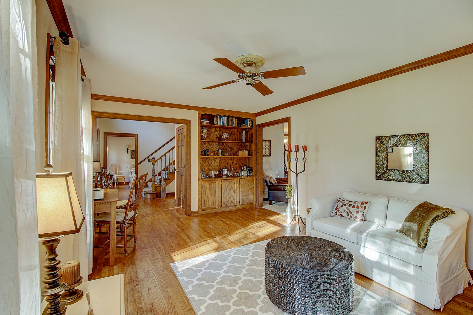 35W522 Miller Road Algonquin, IL 60102 - Photo 6 of 63 a living room with furniture and wooden floor