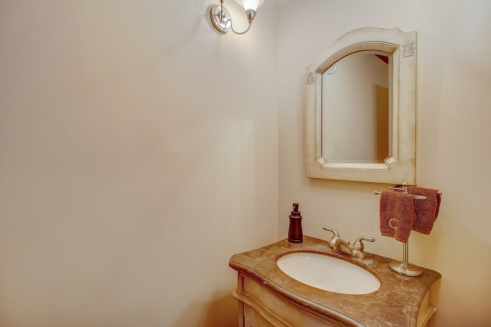 35W522 Miller Road Algonquin, IL 60102 - Photo 10 of 63 a bathroom with a sink and a mirror
