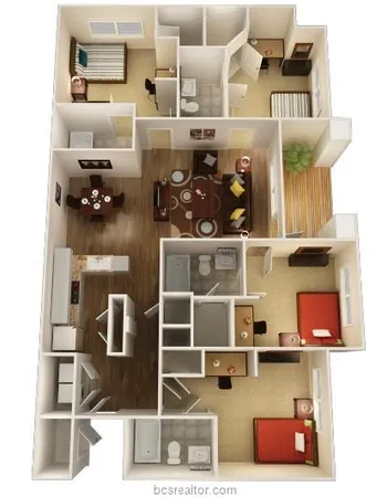 $675 | 1725 Harvey Mitchell Parkway South, Unit 2223, College Station, TX 77840