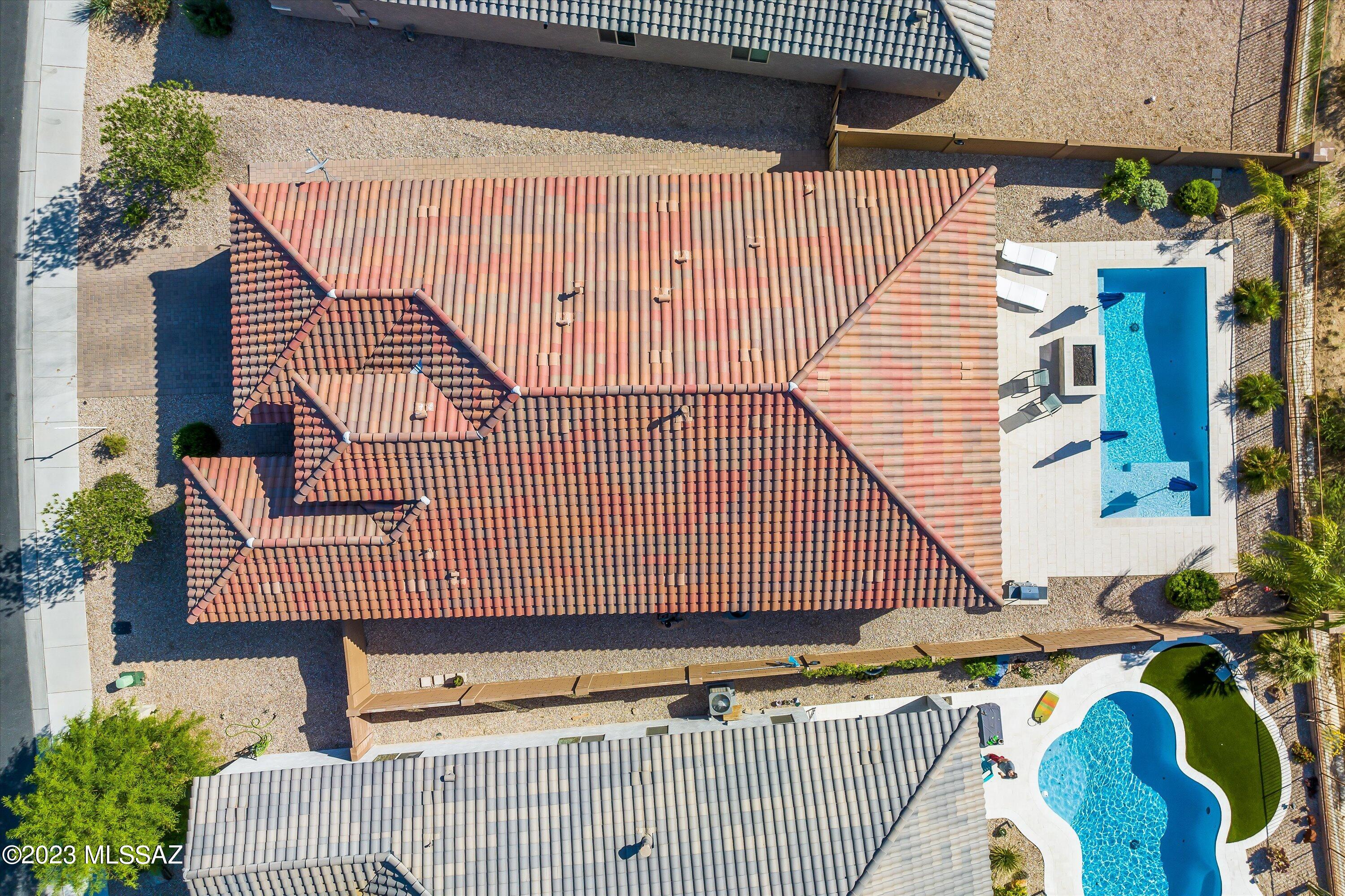 11905 North Raphael Way Marana, AZ 85742 - Photo 34 of 37 37-Aerial Top
