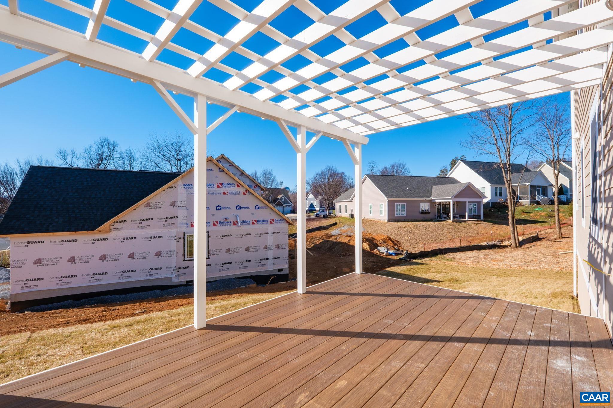 1004 High Point Court Waynesboro, VA 22980 - Photo 34 of 39 a view of a backyard with wooden deck