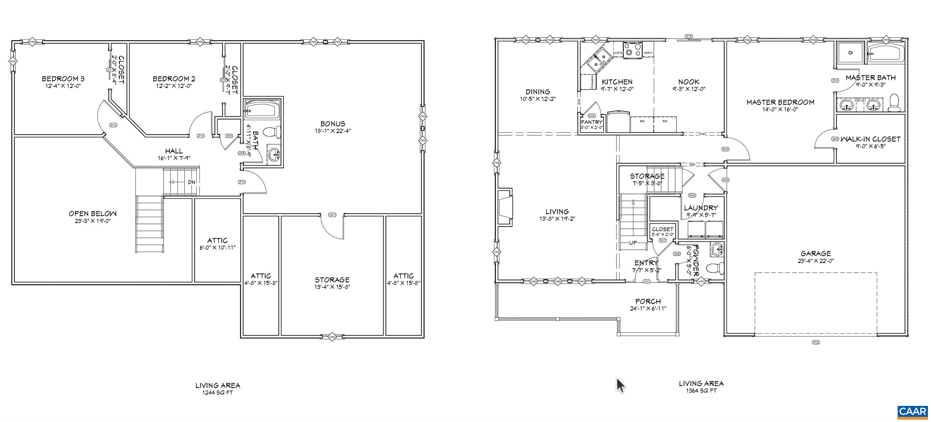 1004 High Point Court Waynesboro, VA 22980 - Photo 39 of 39 a picture of a floor plan