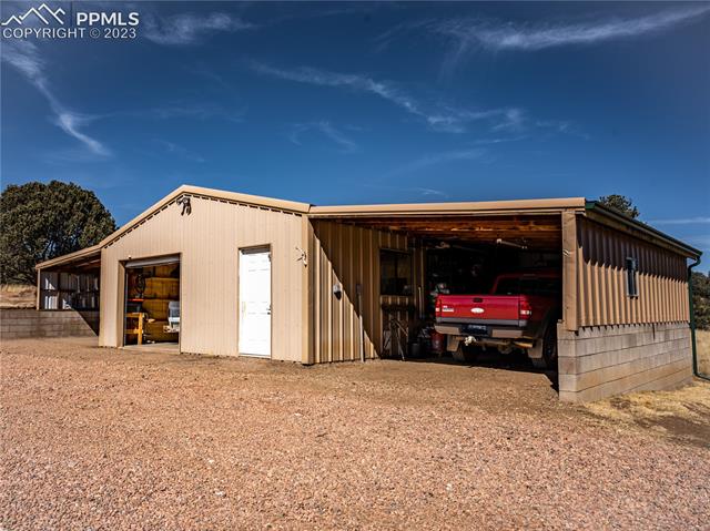 299 Dilley Road Westcliffe, CO 81252 - Photo 25 of 30 Detached 1-car garage, workshop, carports