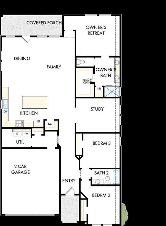 4036 Yellowstone Road Royse City, TX 75189 - Photo 2 of 2 Floor plan