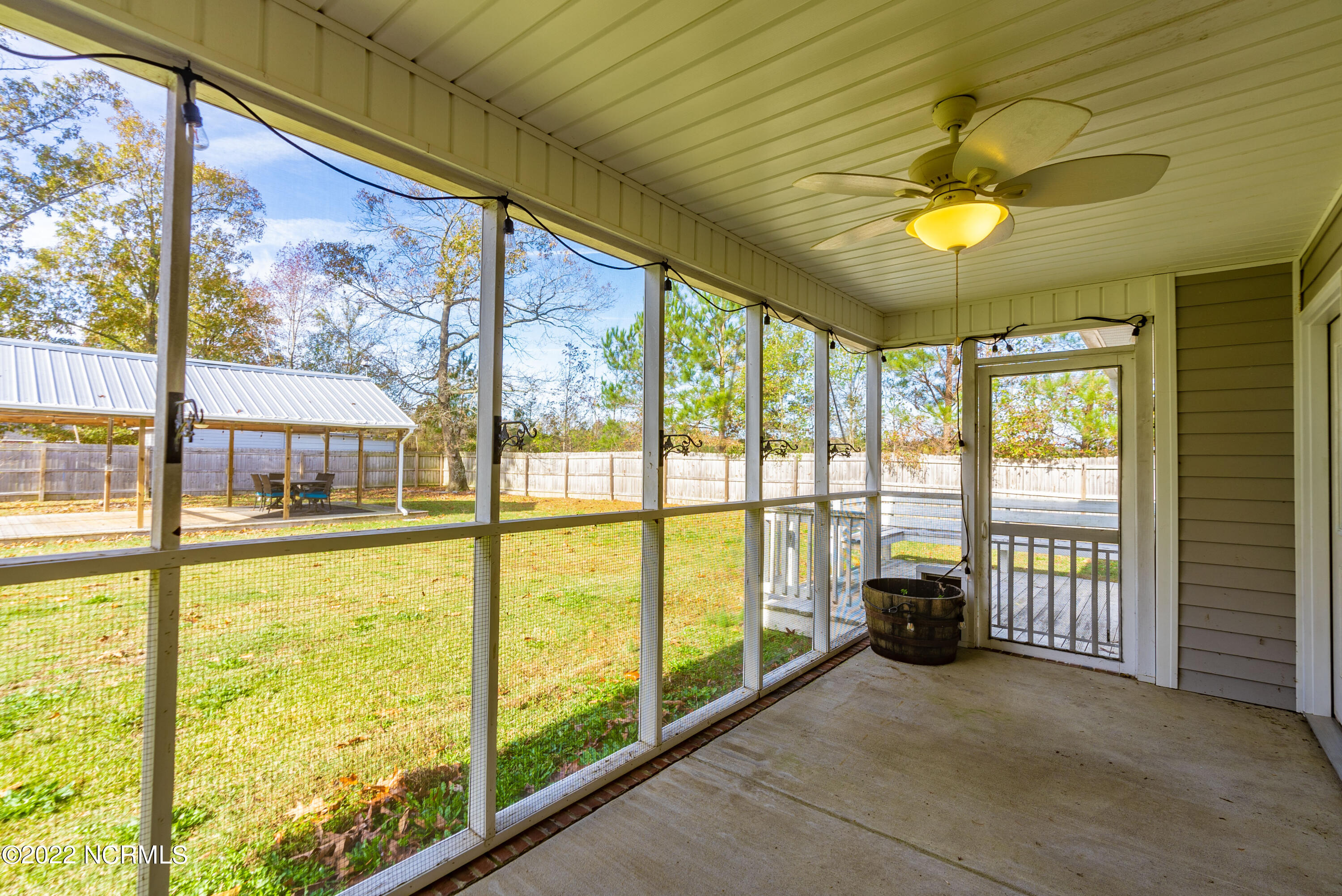 389 Livingston Drive Raeford, NC 28376 - Photo 27 of 37 Screened Porch