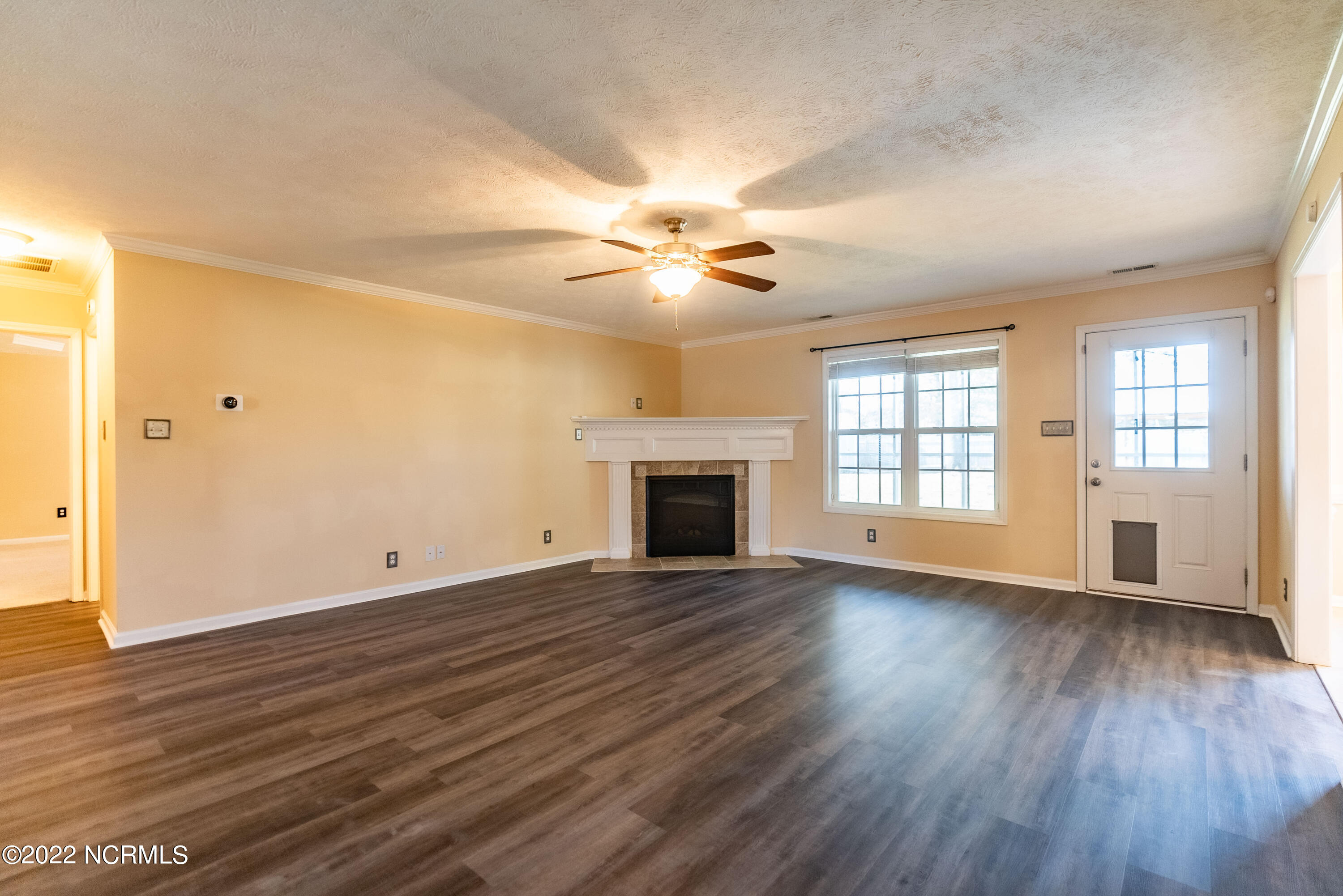 389 Livingston Drive Raeford, NC 28376 - Photo 5 of 37 Living Room with new flooring