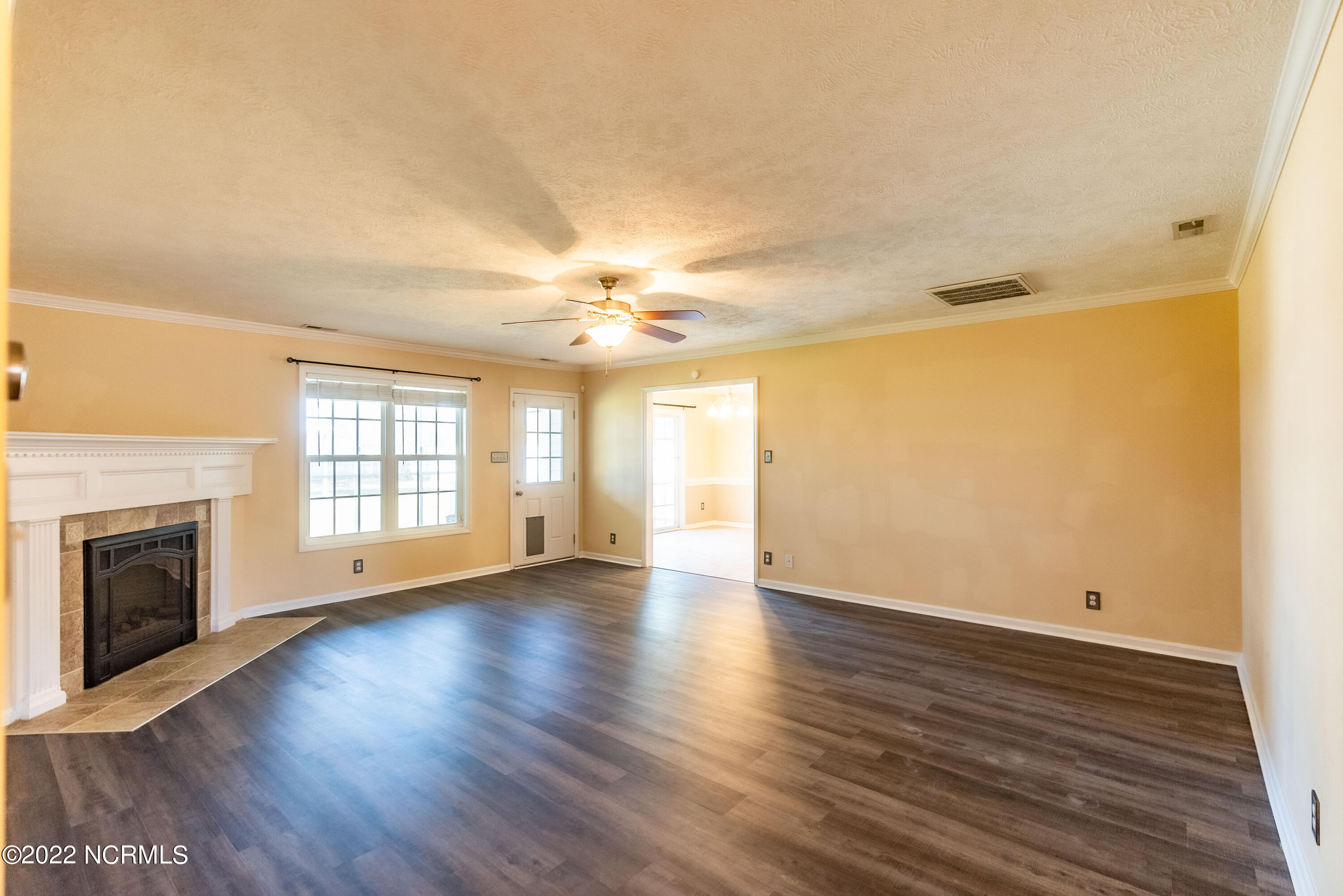 389 Livingston Drive Raeford, NC 28376 - Photo 6 of 37 Living Room with new flooring