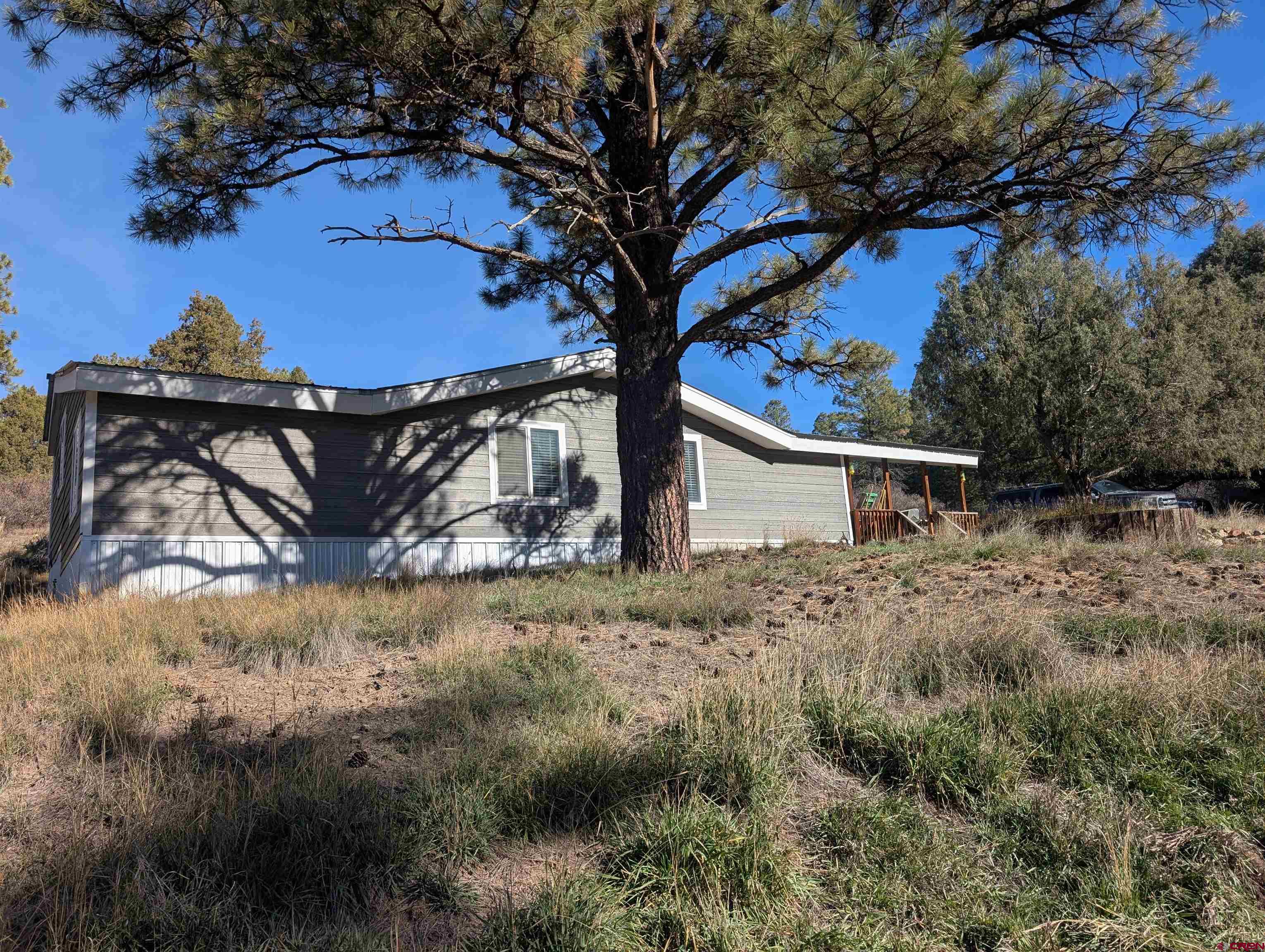 472 Haystack Circle Pagosa Springs, CO 81147 - Photo 27 of 31 a view of a house with a yard