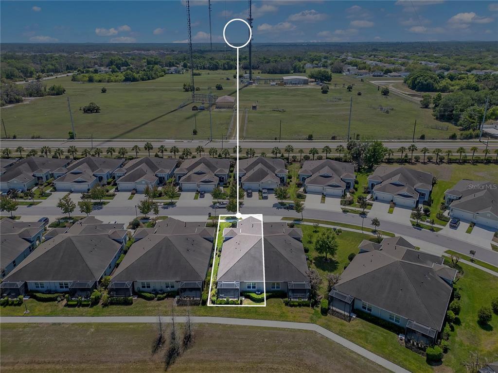 13541 Circa Crossing Drive Lithia, FL 33547 - Photo 29 of 52 an aerial view of a house