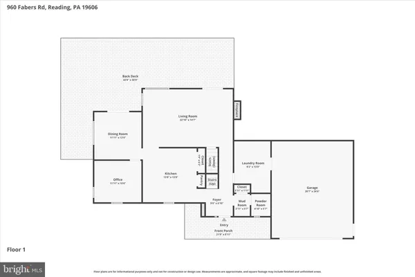 $375,000 | 960 Fabers Road, Reading, PA 19606
