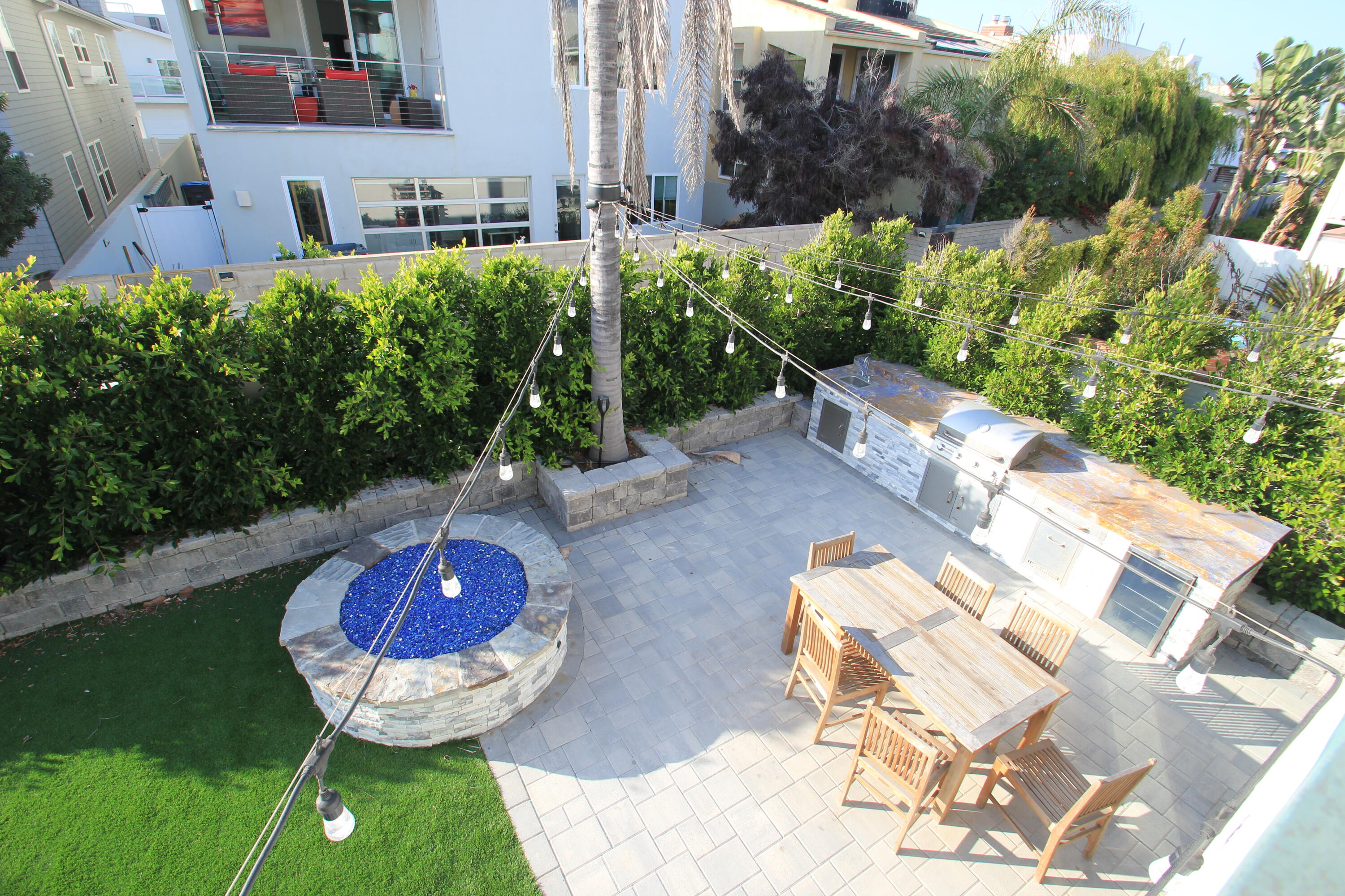 5235 Sealane Way Oxnard, CA 93035 - Photo 46 of 57 a view of a backyard with plants and outdoor seating