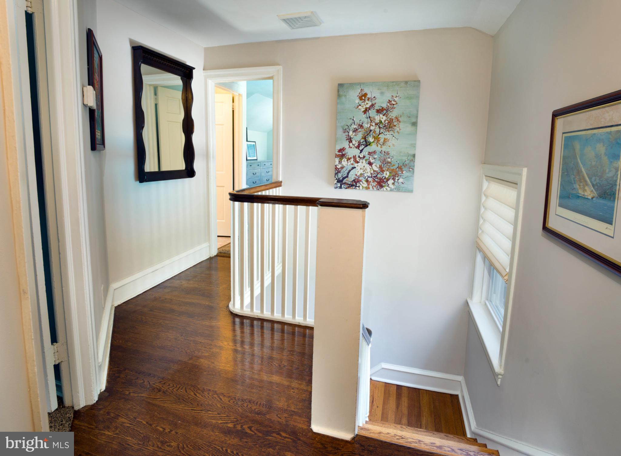 1 Allendale Road Wynnewood, PA 19096 - Photo 15 of 27 Inviting hallway with warm wood tones.