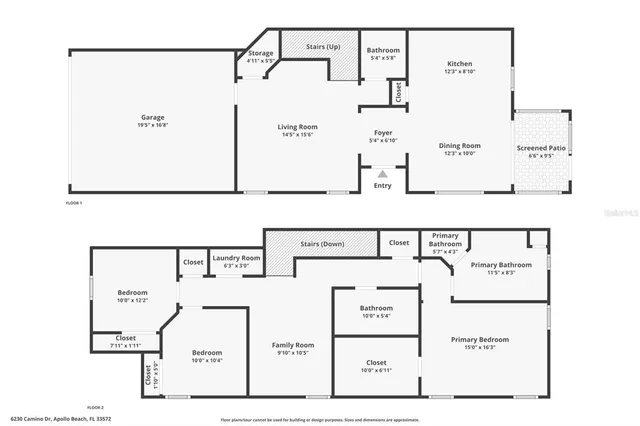 $359,000 | 6230 Camino Drive, Apollo Beach, FL 33572