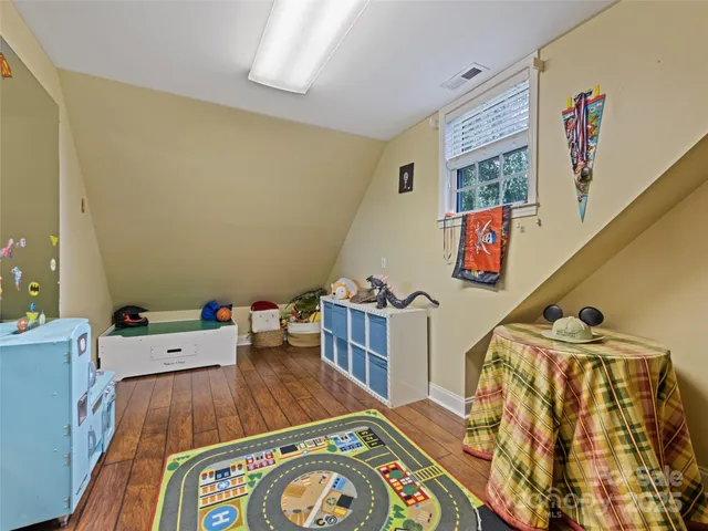 a room with furniture and a table