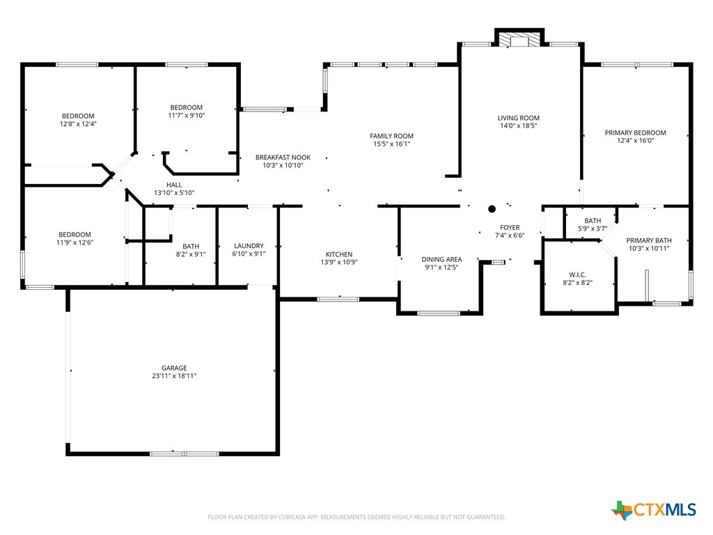 707 Livingston Court Temple, TX 76502 - Photo 36 of 36 a picture of a floor plan