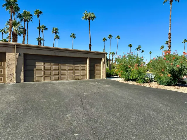 a view of a house with a garage