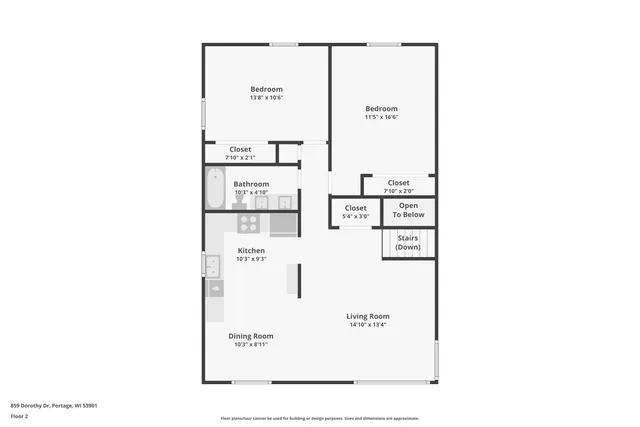 $345,000 | 859 Dorothy Drive, Portage, WI 53901