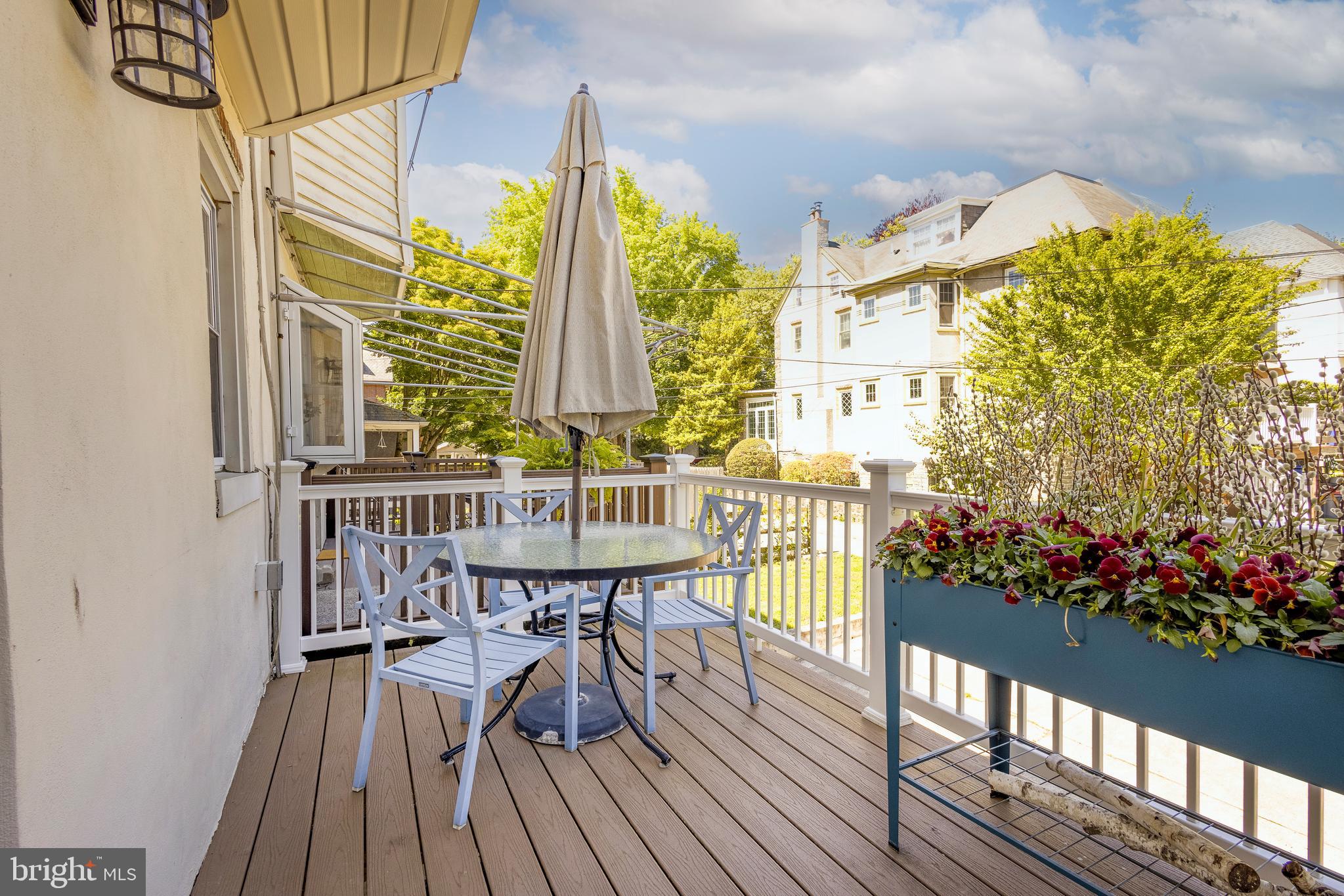 307 East Gravers Lane Philadelphia, PA 19118 - Photo 39 of 44 a view of a chairs on the roof deck