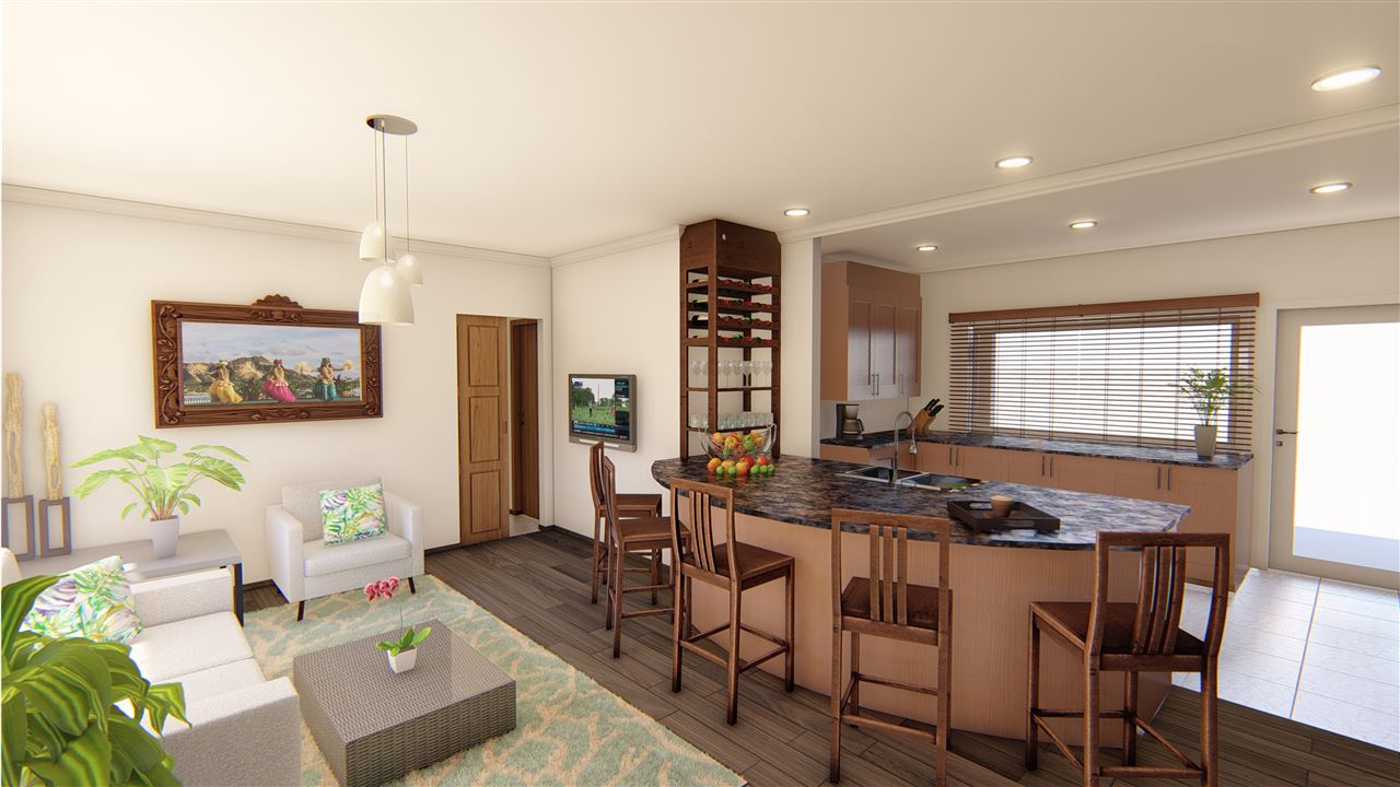 82 Kanani Road Kihei, HI 96753 - Photo 19 of 20 a view of a dining room with furniture window and wooden floor