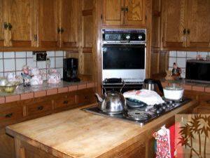 25140 Fern Valley Road Idyllwild, CA 92549 - Photo 6 of 6 a kitchen with a stove and a microwave
