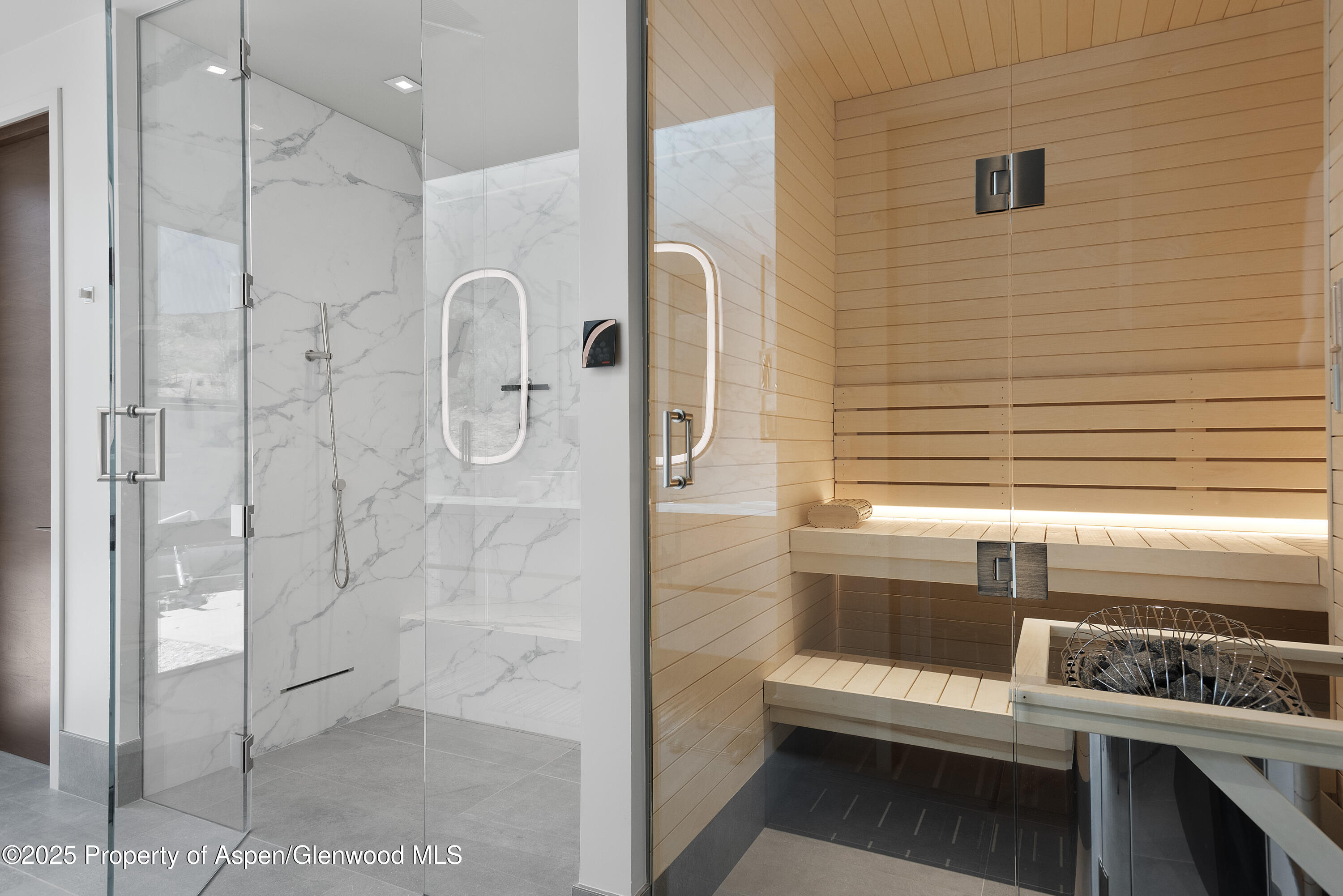 6890 East Sopris Creek Road Snowmass, CO 81654 - Photo 28 of 40 a bathroom with a shower