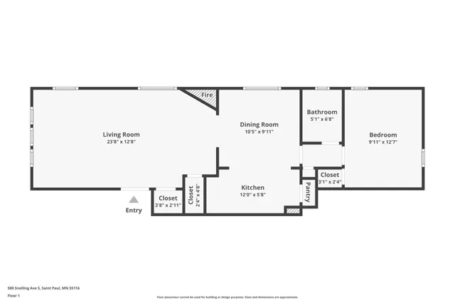$134,900 | 580 Snelling Avenue South, Unit 4, St. Paul, MN 55116