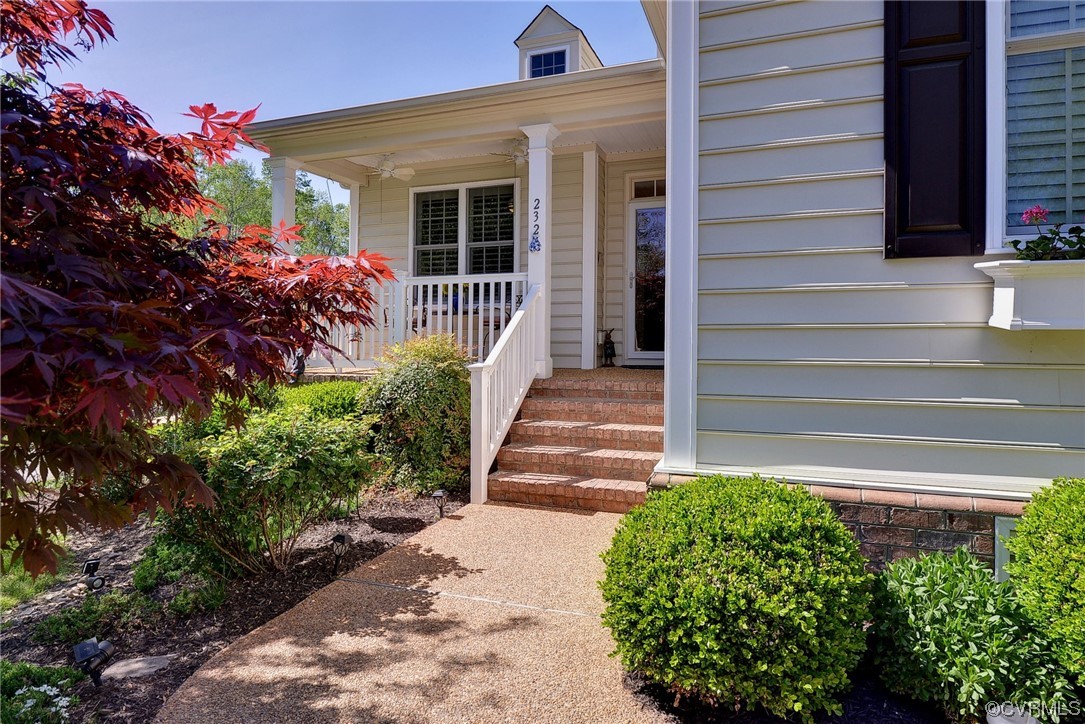 232 Beeston Fields Williamsburg, VA 23188 - Photo 2 of 39 a front view of a house with a porch