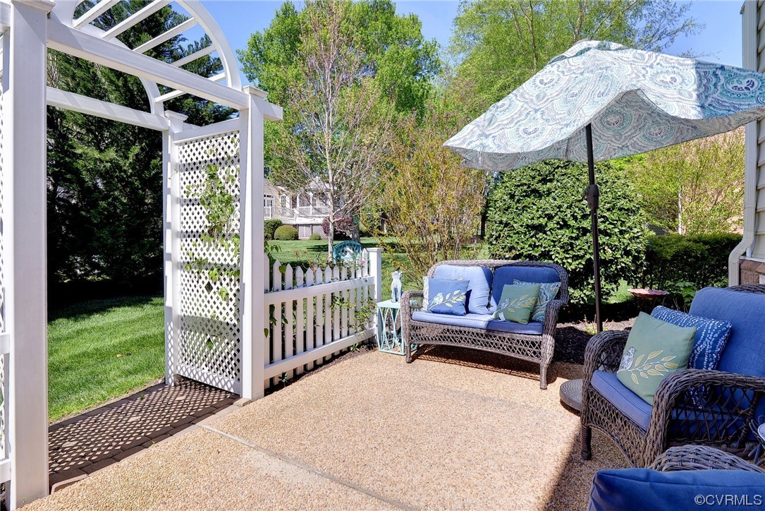 232 Beeston Fields Williamsburg, VA 23188 - Photo 30 of 39 Charming patio to relax