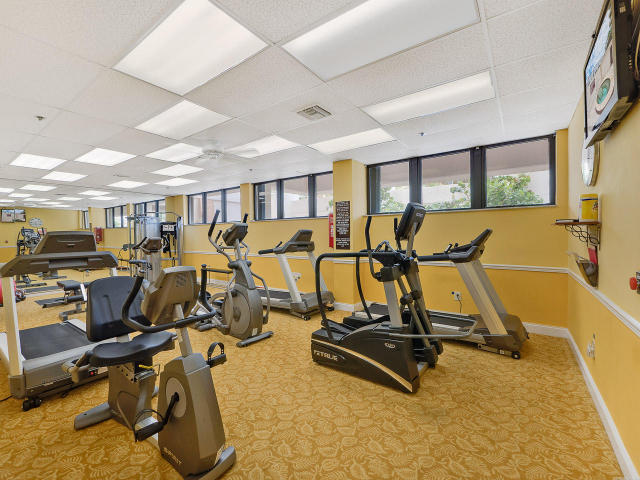 5380 North Ocean Drive, Unit 2E Singer Island, FL 33404 - Photo 26 of 30 Eastpointe 1 Exercise Room