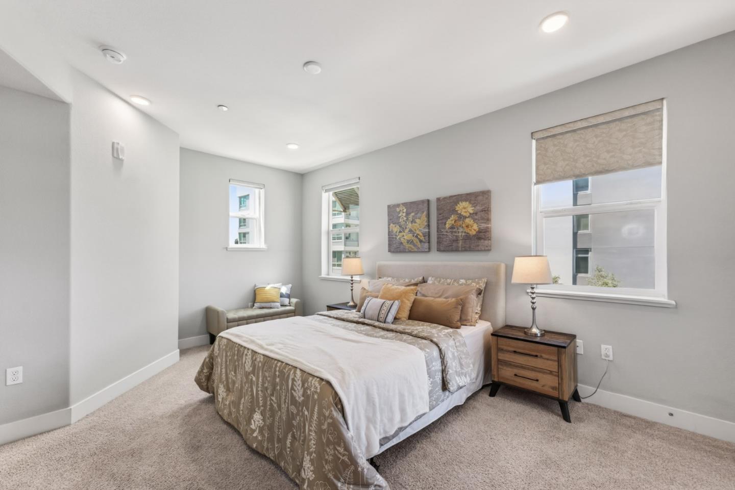 202 Market Street Milpitas, CA 95035 - Photo 8 of 30 a bedroom with bed and a window