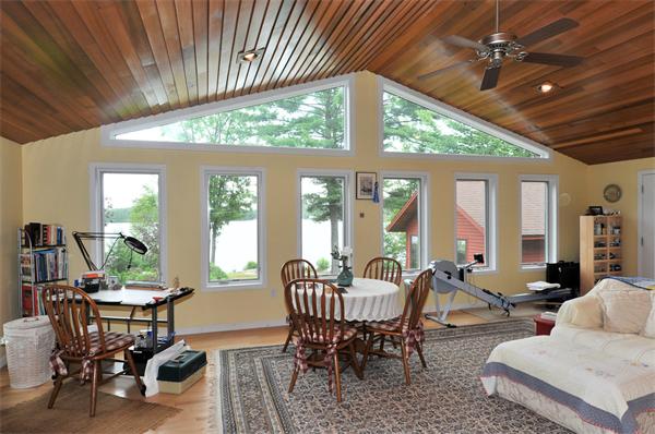 21 Island Road Ashburnham, MA 01430 - Photo 16 of 27 a view of a dining room with furniture window and outside view