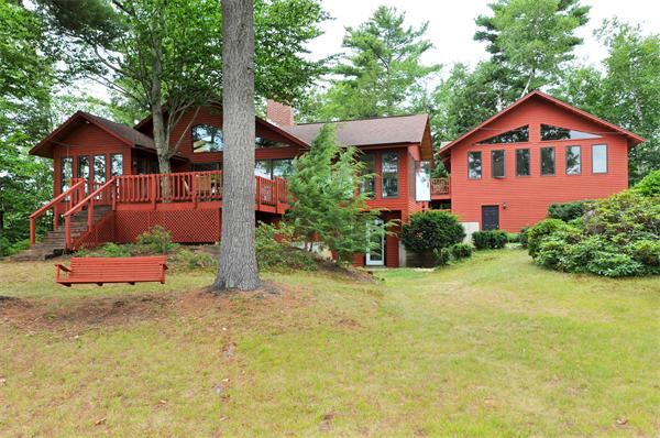 21 Island Road Ashburnham, MA 01430 - Photo 2 of 27 a front view of a house with garden