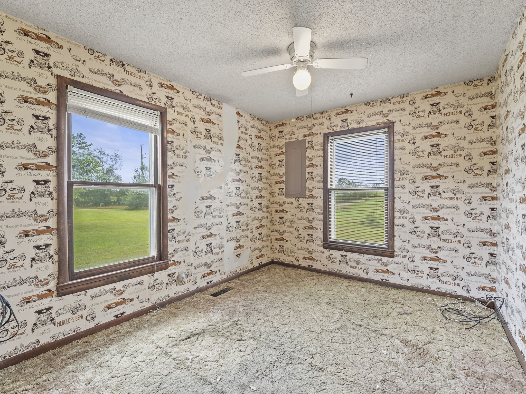 161 Stewarts Chapel Road Flintville, TN 37335 - Photo 32 of 39 a view of a room with a large window and a fireplace