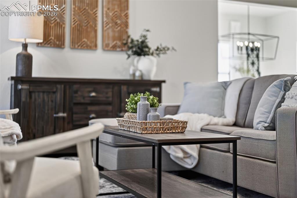 12955 Sunrise Ridge Drive Peyton, CO 80831 - Photo 15 of 49 a view of kitchen and dining area with furniture
