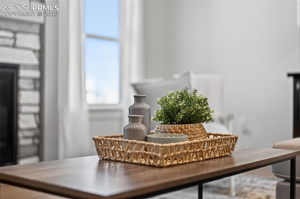 12955 Sunrise Ridge Drive Peyton, CO 80831 - Photo 18 of 49 a view of a vase of flowers sitting on a table