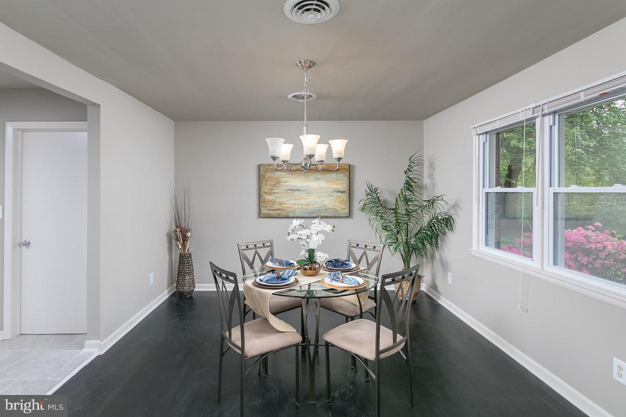 2801 Page Court Fallston, MD 21047 - Photo 12 of 30 a view of a dining room with furniture and window